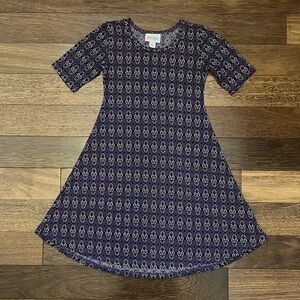 LulaRoe Adeline Girls Size 6 Dress